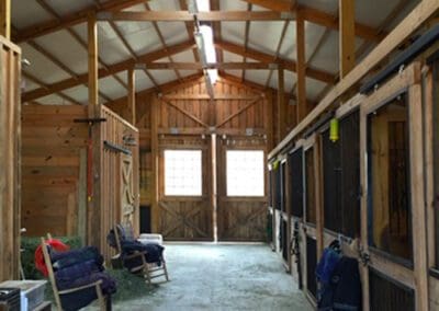 A Quality Pole Building | Gilbert, SC | interior of barn