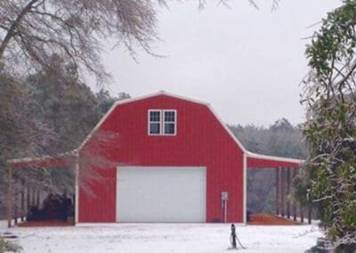 A Quality Pole Building | Gilbert, SC | red barn