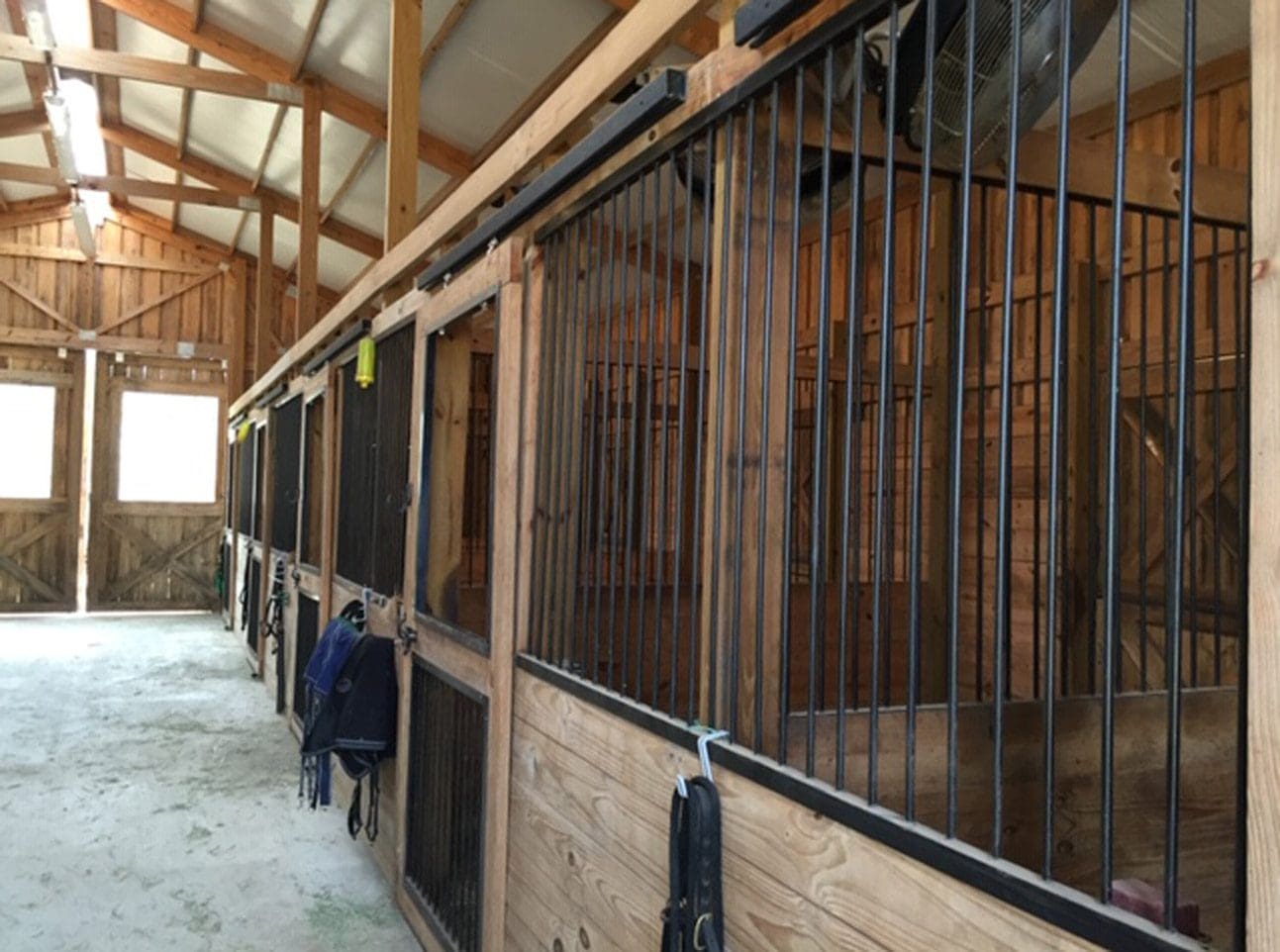 A Quality Pole Building | Gilbert, SC | interior of barn